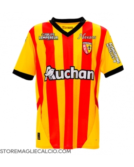 RC Lens Maglia Gara Casa Repliche 2024-25 Maniche Corte